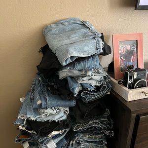 Lots of jeans